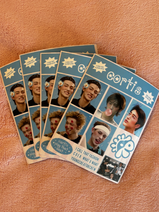 Play that beat sticker sheet