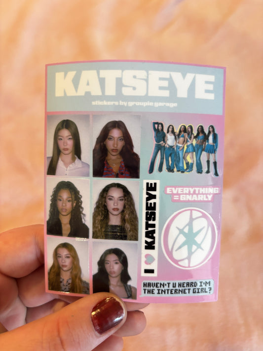 Gnarly sticker sheet