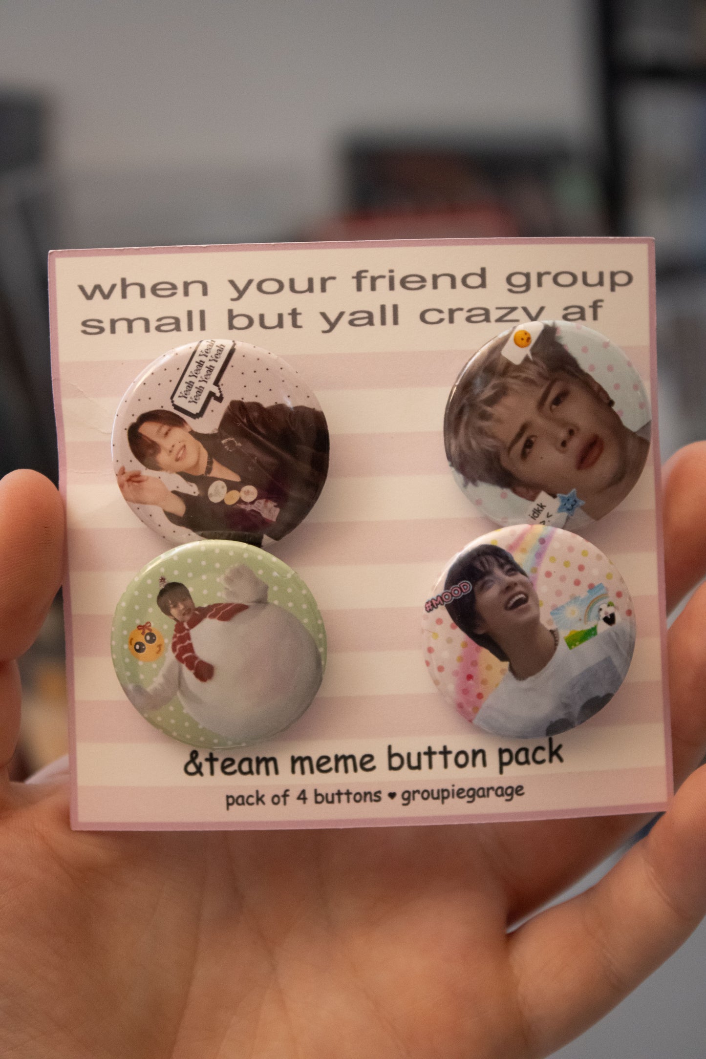 teamies meme button pack!