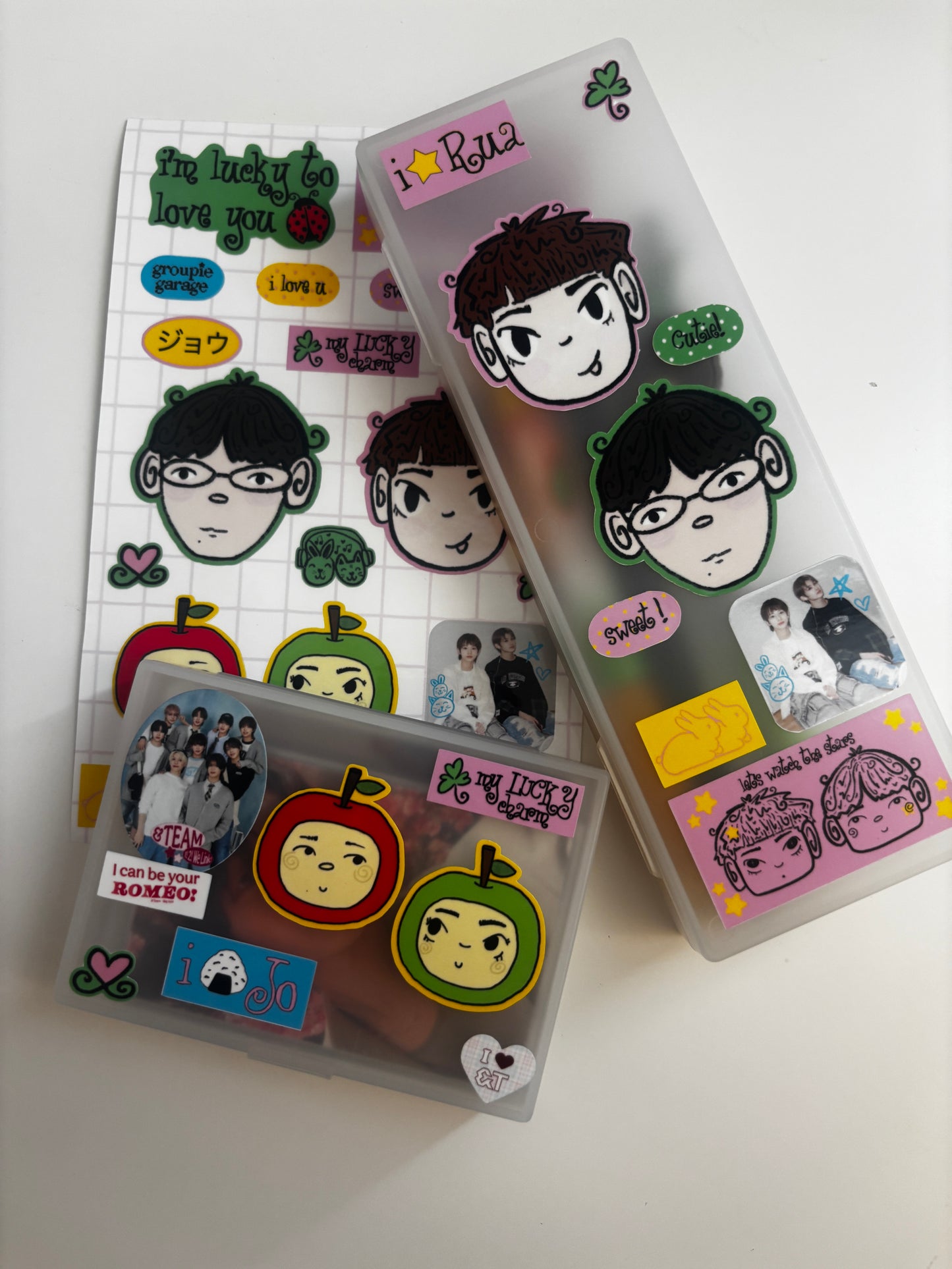 lucky charm JoRua sticker sheet!