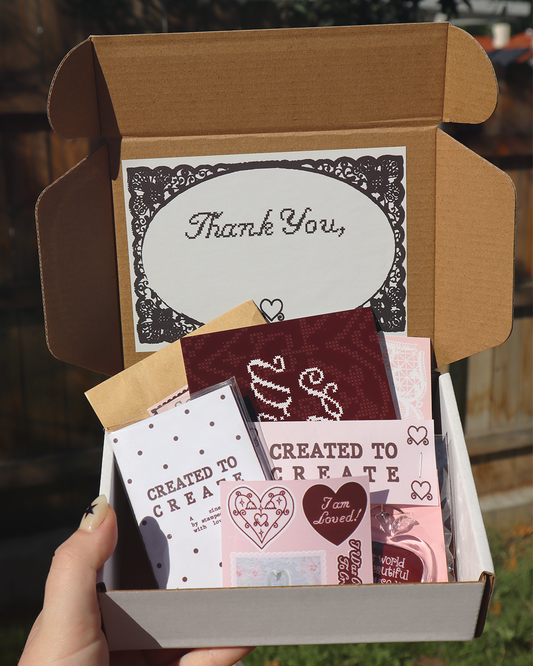 "Created to Create" Boxes